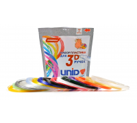 Набор пластика для 3D ручек UNID PRO-15 пластика (по 10м. 15 цветов) PRO15F